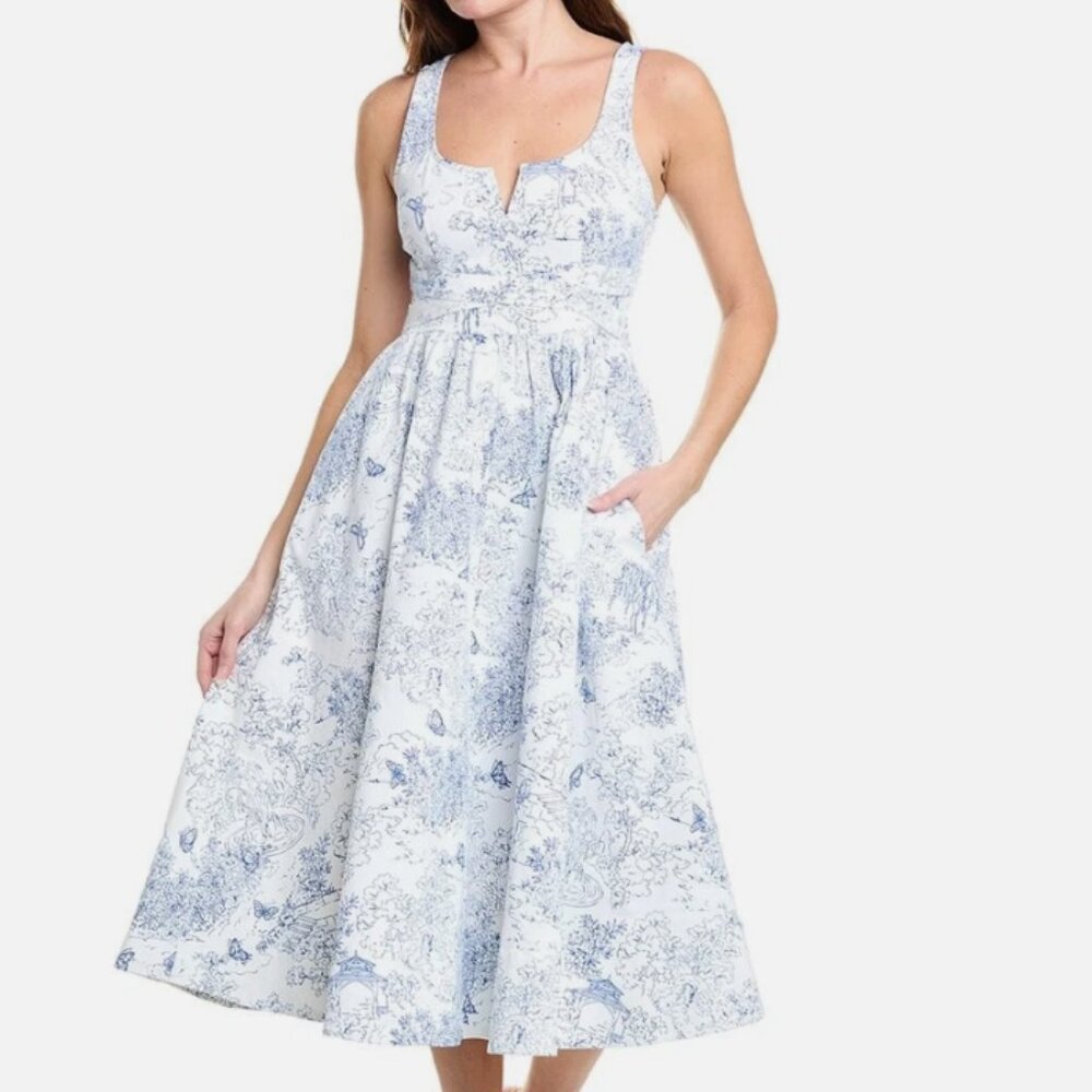 Cinq à Sept Garden Toile Ebba Maxi Dress